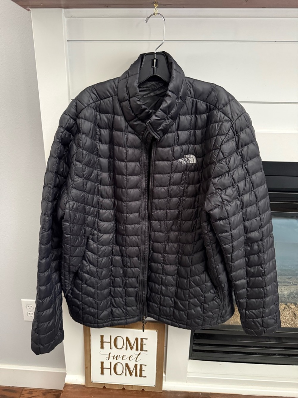 The North Face Men’s Black Quilted puffer Lightweight Jacket size XXL